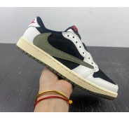 OG 1 Air DZ4137-106 WMNS Olive Jordan x Scott Low Travis 0520